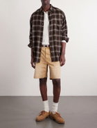 Corridor - Painter Wide-Leg Denim Shorts - Neutrals