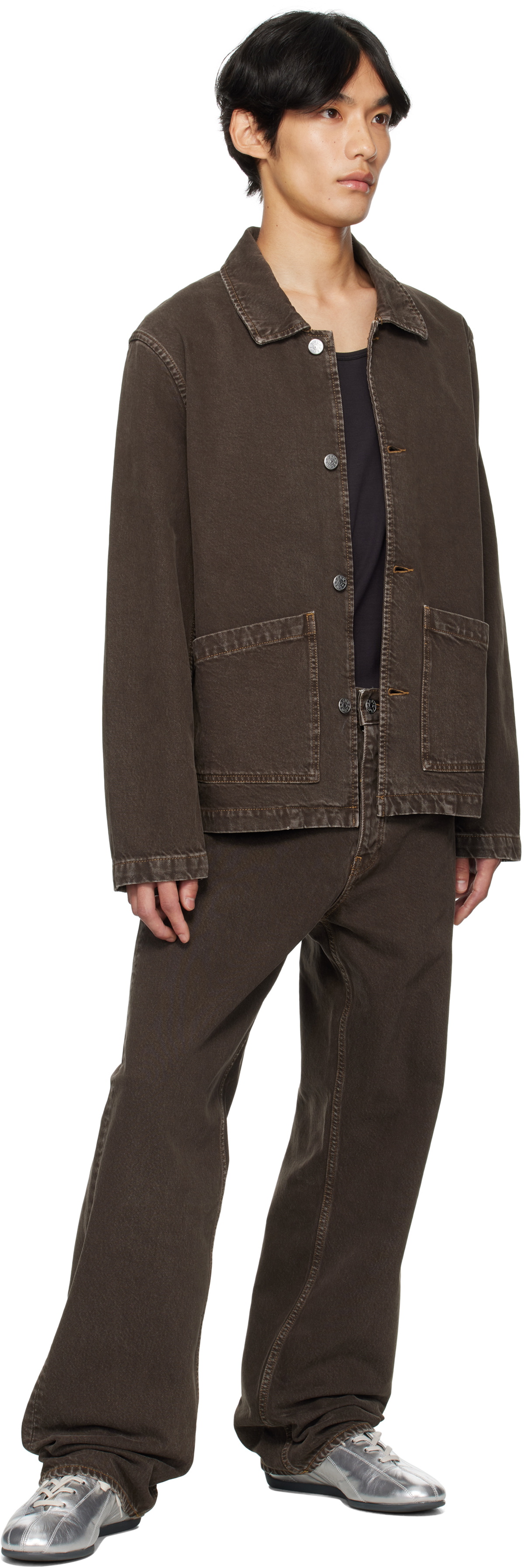 Sunflower Brown Worker Denim Jacket