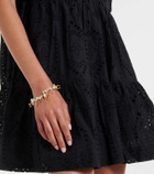Heidi Klein Saint-Tropez broderie anglaise minidress