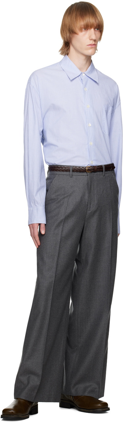 Husbands Brown Braided Belt