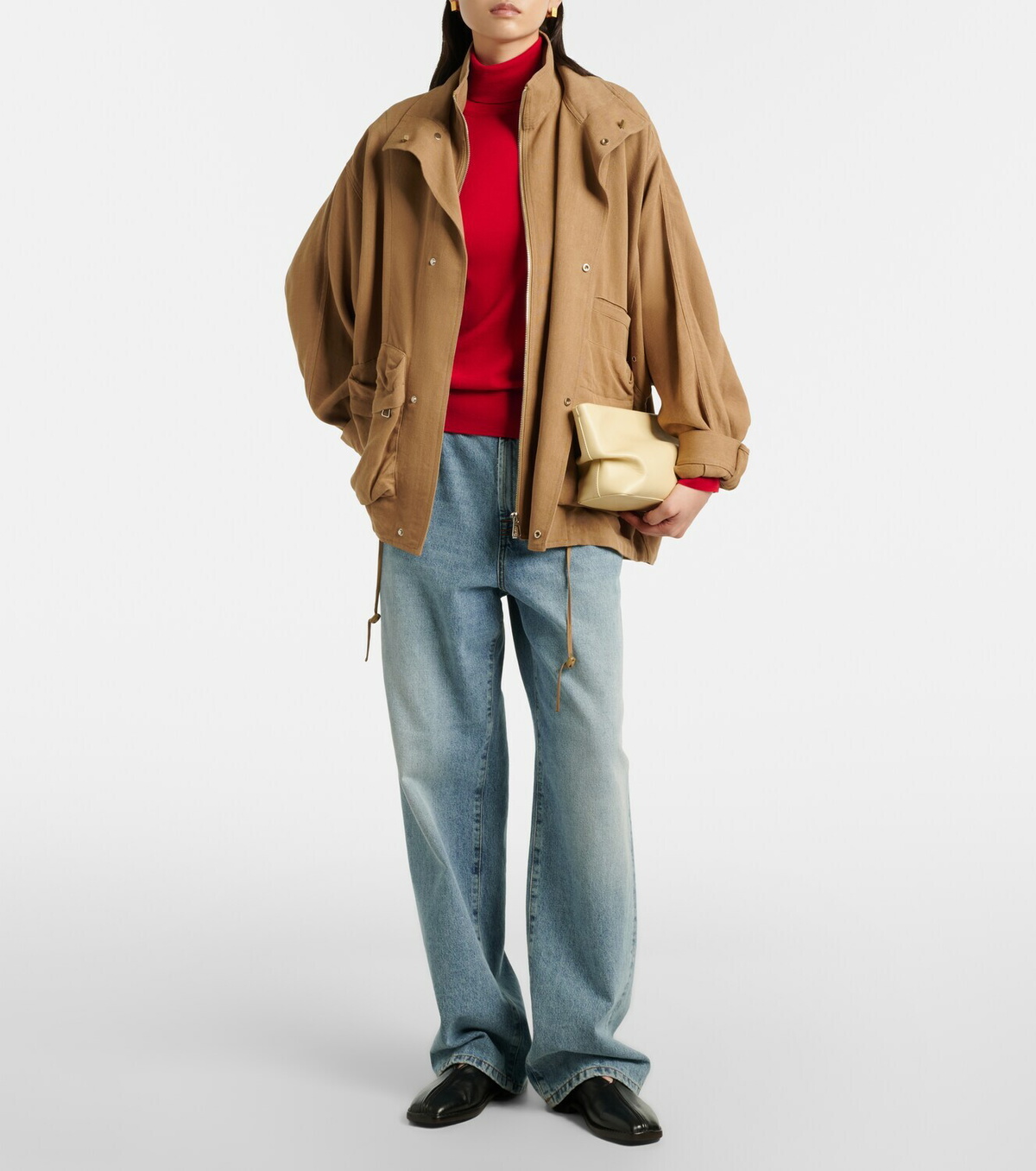 Róhe Wool and cashmere turtleneck sweater