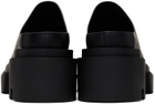 Rick Owens Black Bogun Slide Loafers