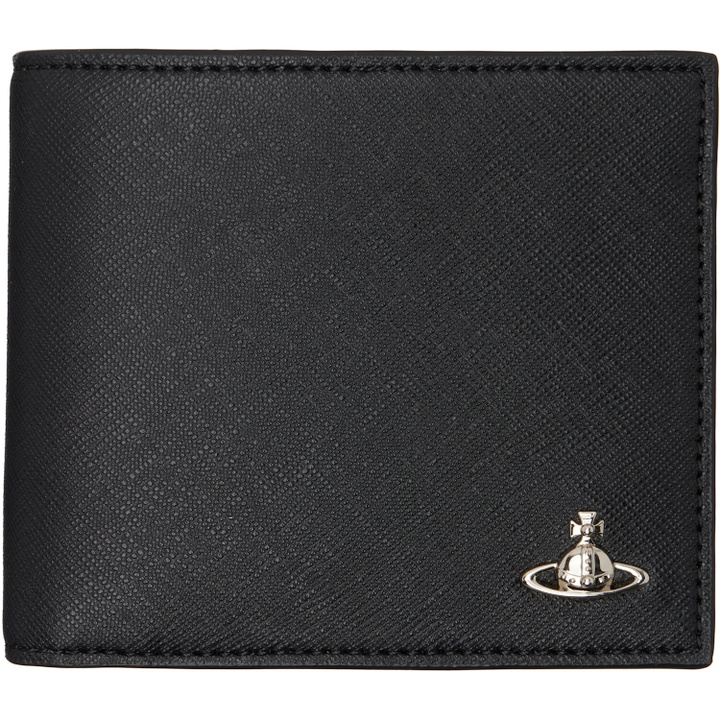 Photo: Vivienne Westwood Black Faux-Leather Man. Billfold Wallet