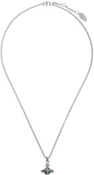Vivienne Westwood Silver Mayfair Small Orb Necklace
