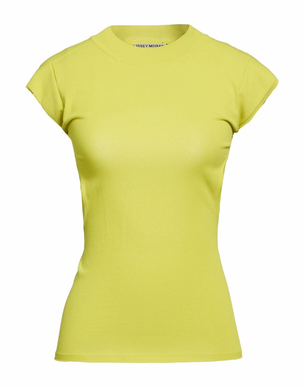 Issey Miyake Womens Sweater Lime in Green