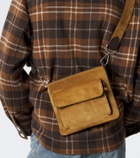 Métier Slide suede messenger bag