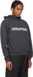 Helmut Lang Gray 'Meatpacking' Hoodie