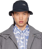 nanamica Navy Wind Bucket Hat