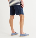 Vilebrequin - Baie Linen Cargo Shorts - Blue