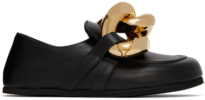 Photo: JW Anderson Black Chain Loafers