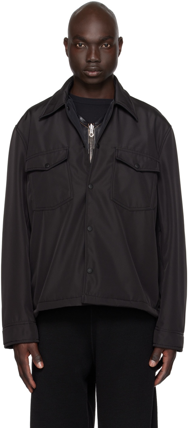 Our Legacy Black Evening Coach Jacket Our Legacy