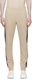 adidas Originals Beige 3-Stripe Lounge Pants