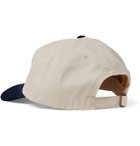 Mollusk - Duality Embroidered Cotton-Twill Baseball Cap - Blue