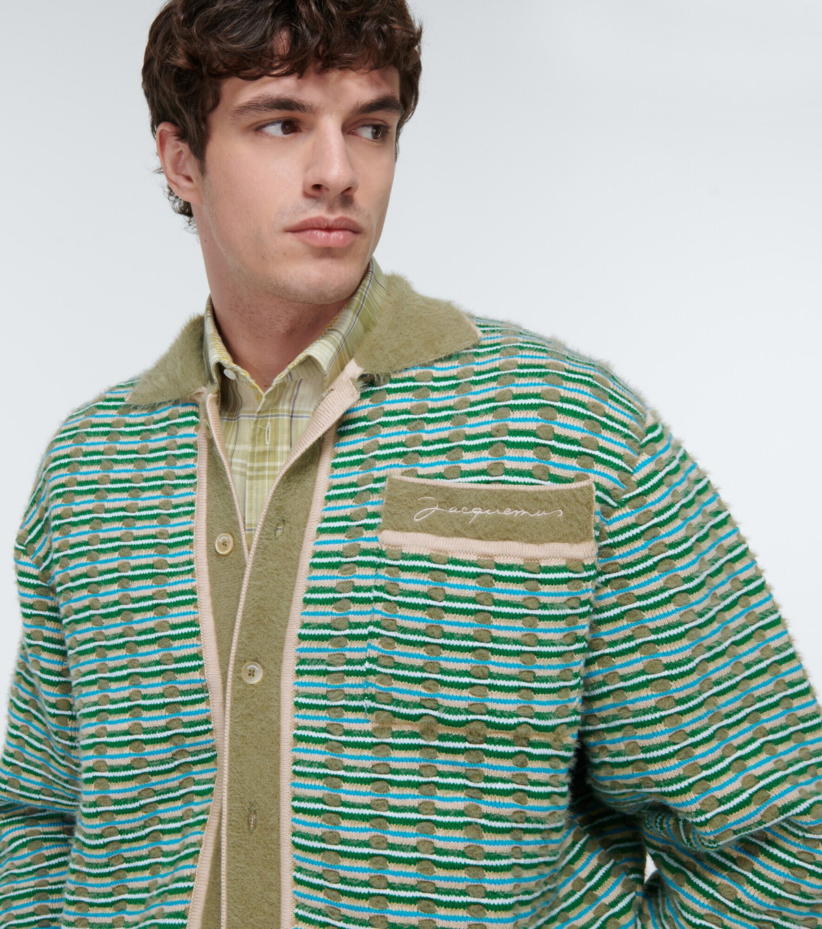 Jacquemus - Le Cardigan Macio jacquard cardigan Jacquemus Jacquemus - Le Cardigan Macio jacquard cardigan Jacquemus