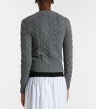 Polo Ralph Lauren Cable-knit wool and cashmere cardigan