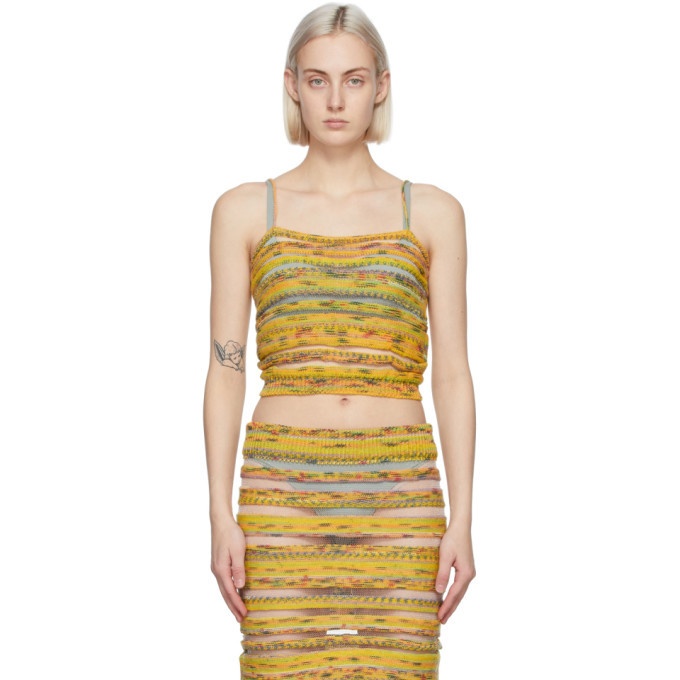Photo: Louise Lyngh Bjerregaard SSENSE Exclusive Multicolor Wool Stripe Skirt