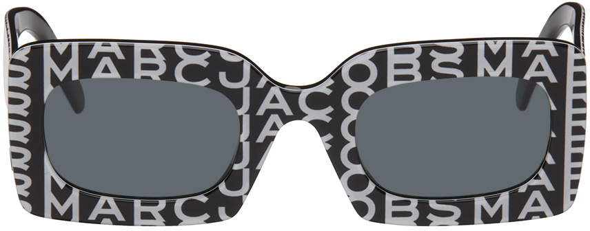 Marc Jacobs Black & White Monogram Sunglasses Marc Jacobs display picture 2