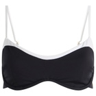 TALA Women's Contrast Underwired Bikini Top in Shadow Black