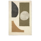 ferm LIVING Bloco Tufted Rug - 80x120cm in Green 