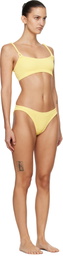 Hunza G Yellow Phoebe Underband Bikini