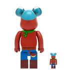 Medicom BE@RBRICK PETER 100% & 400% in Multi 