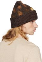 A.P.C. Brown Tame Impala Edition Tail Beanie