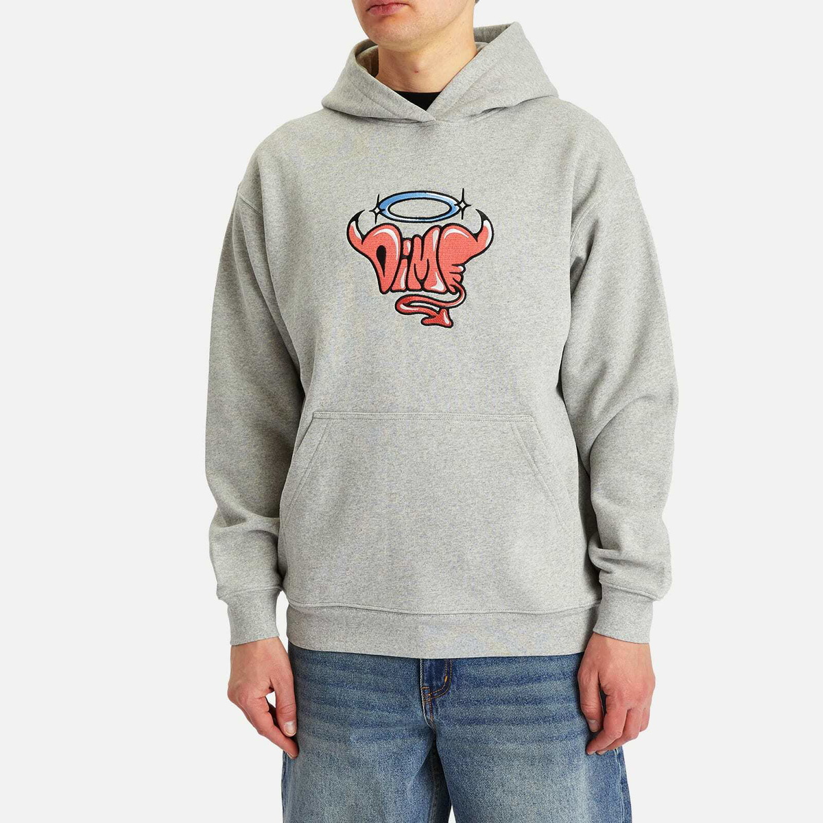 Dime Men's Purgatory Hoodie in Heather Gray