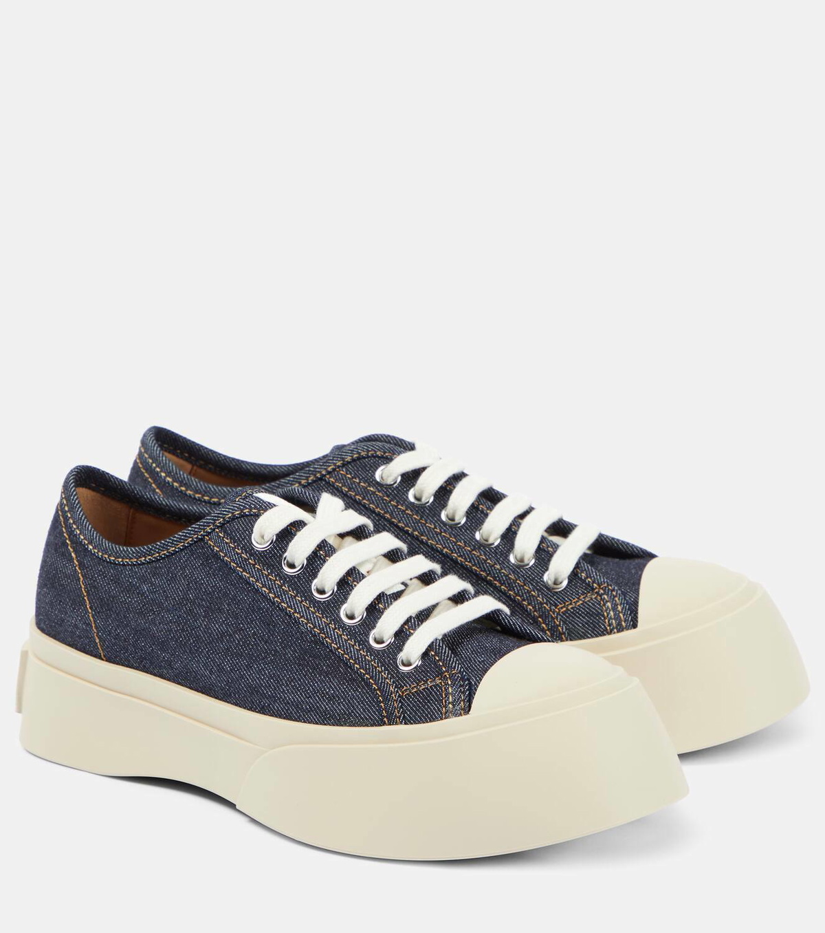 Marni Canvas platform sneakers Marni