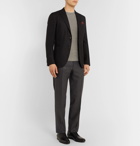 Canali - Dark-Grey Stretch-Wool Trousers - Men - Dark gray