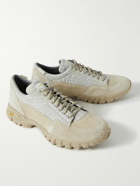 Diemme - Possagno Panelled Suede and BYBORRE® 3D™ Sneakers - White
