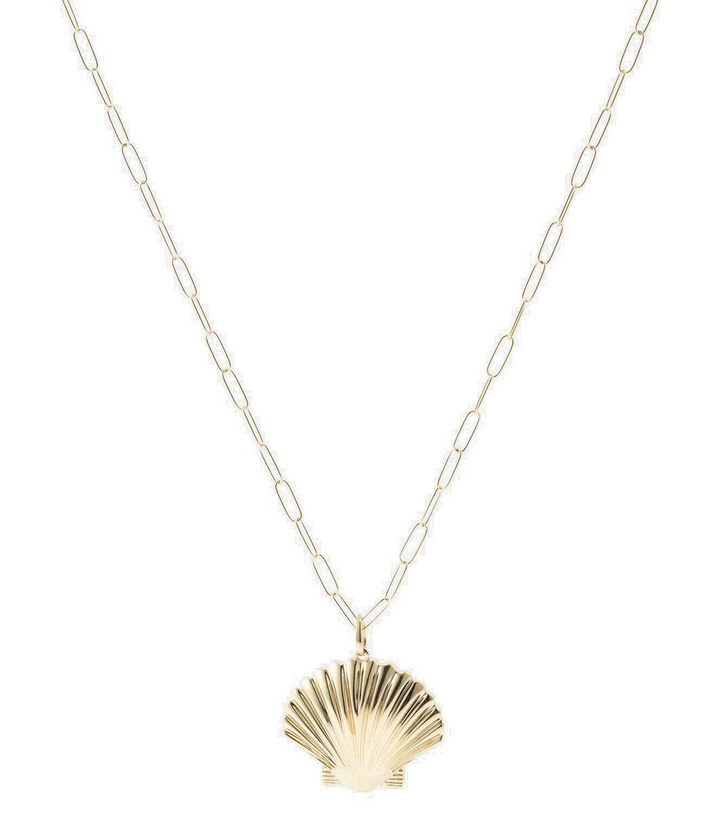 Photo: Mateo Venus Large 14t gold necklace