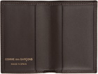 COMME des GARÇONS WALLETS Brown Classic Group Card Holder