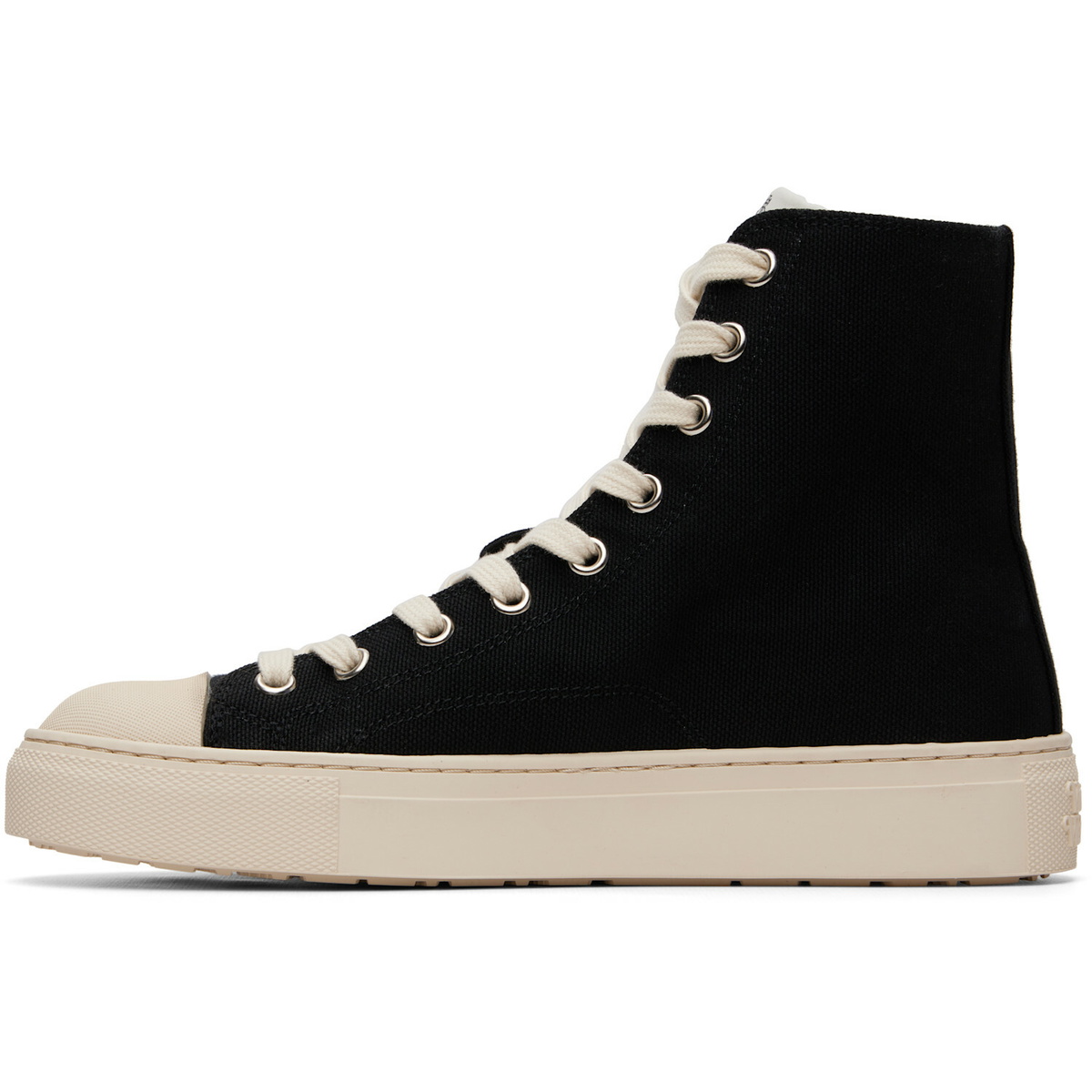 Vivienne Westwood Black High Top Plimsoll Sneakers