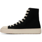 Vivienne Westwood Black High Top Plimsoll Sneakers