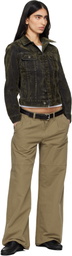 JEANERICA Khaki Mina Trousers