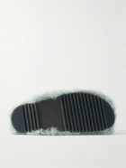 Rick Owens - Shearling Mules - Blue
