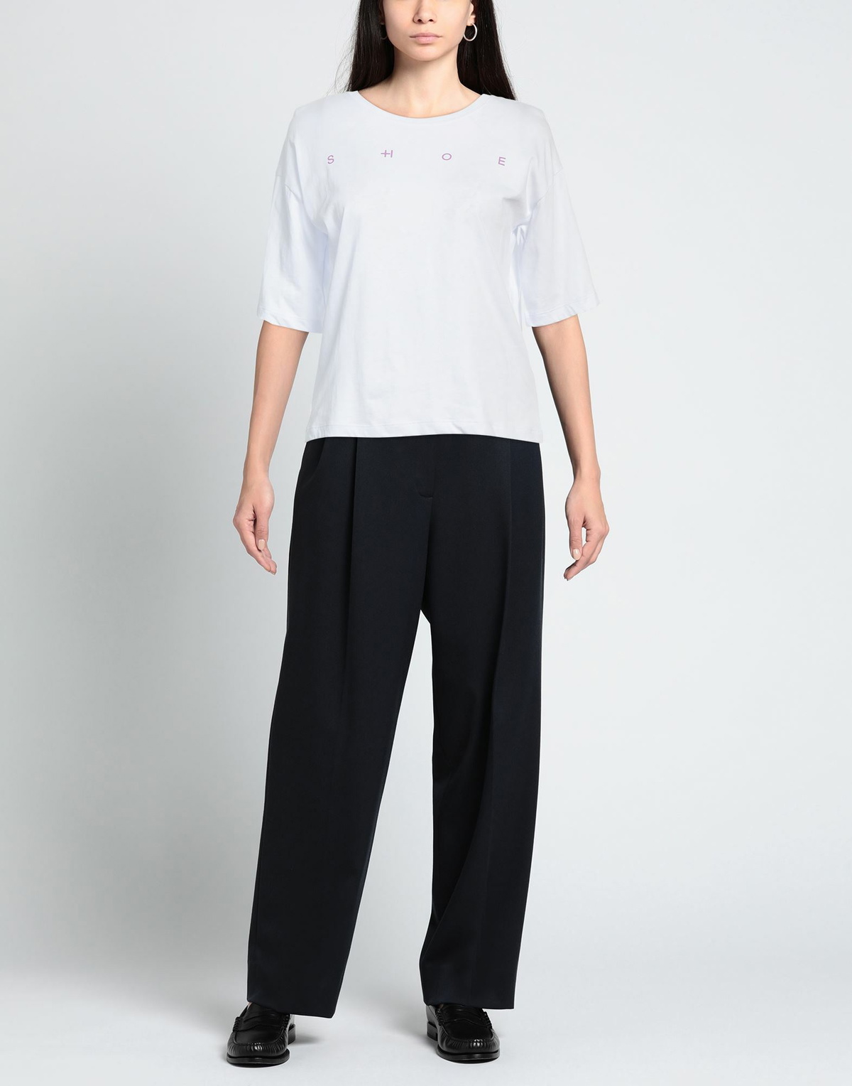 Shoe Womens T-shirt in White