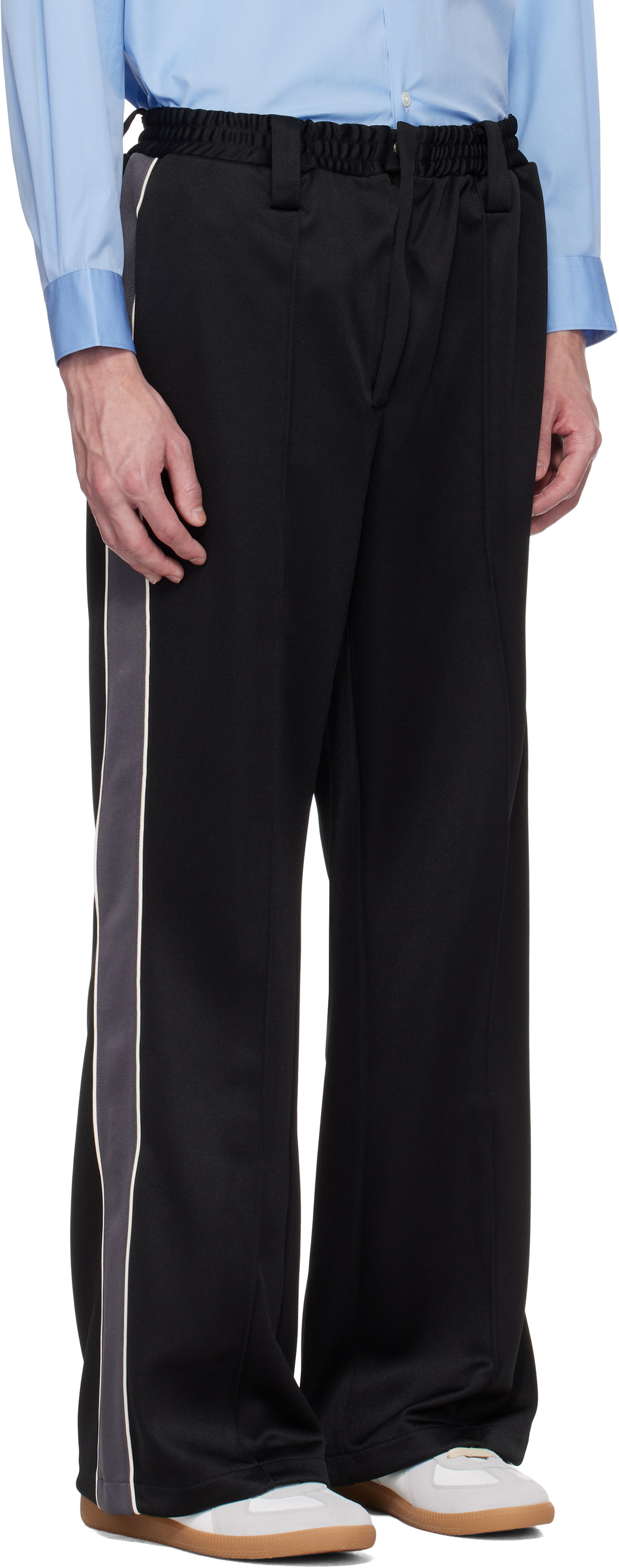AMBUSH Black Paneled Track Pants