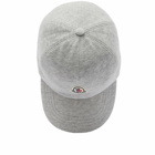 Moncler Men's Logo Baseball Cap in White