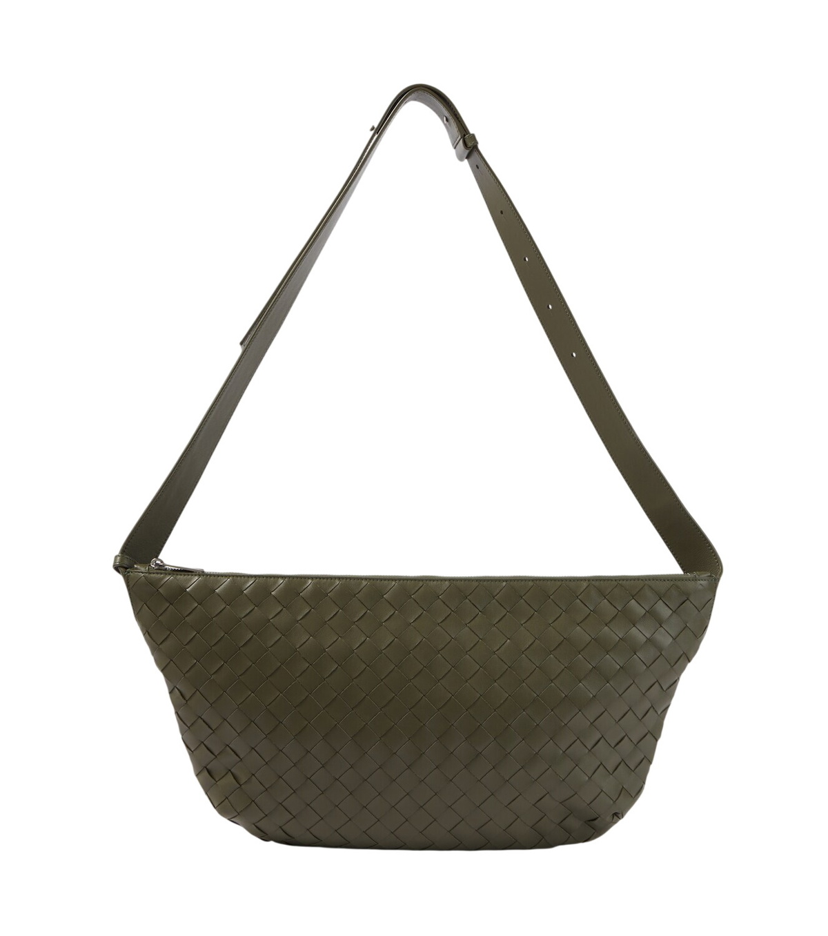 BOTTEGA VENETA バッグ Men's Small Intrecciato Zipped Tote in Black | Bottega Veneta US