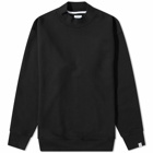 Garbstore Men's Mock Neck Sweat in Black