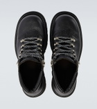 Bottega Veneta Lug leather lace-up boots