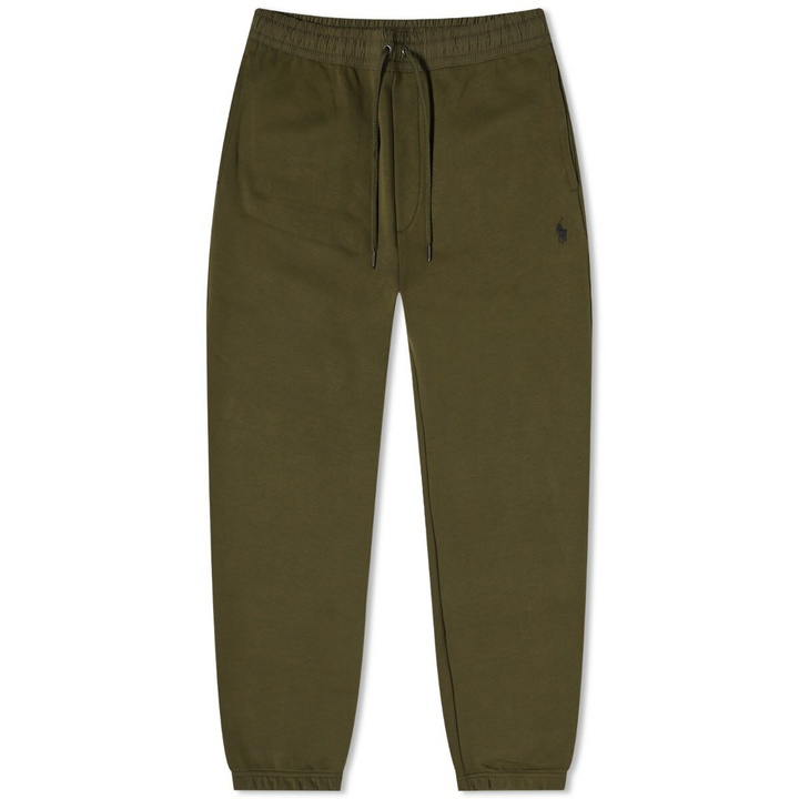 Photo: Polo Ralph Lauren Men's Next Gen Pocket Sweat Pant in Company Olive