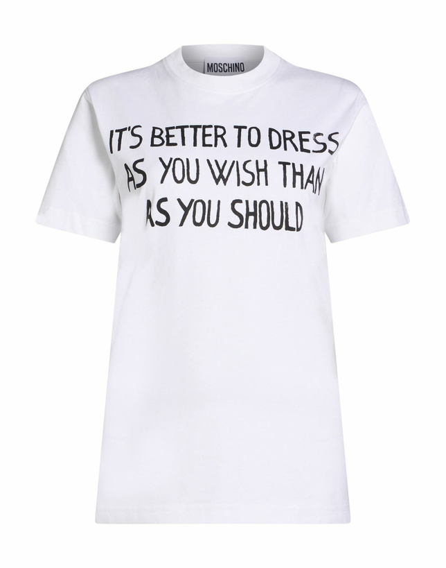 Photo: Moschino Womens T-shirt in White