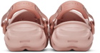 Crocs Baby Pink Echo Clogs