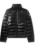Moncler Grenoble - Logo-Appliquéd Quilted Padded Mesh-Trimmed Ripstop Down Jacket - Black
