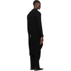 HOMME PLISSÉ ISSEY MIYAKE Black Tuxedo Pleats Coat