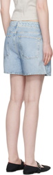 rag & bone Blue Miramar Terry Walking Shorts