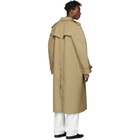 Maison Margiela Beige Military Coat