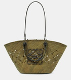 Loewe Anagram Medium raffia basket bag